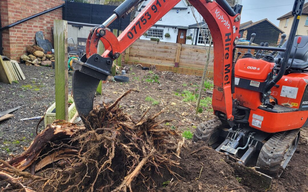 Mini digger hire: why the right bucket saves you time and money